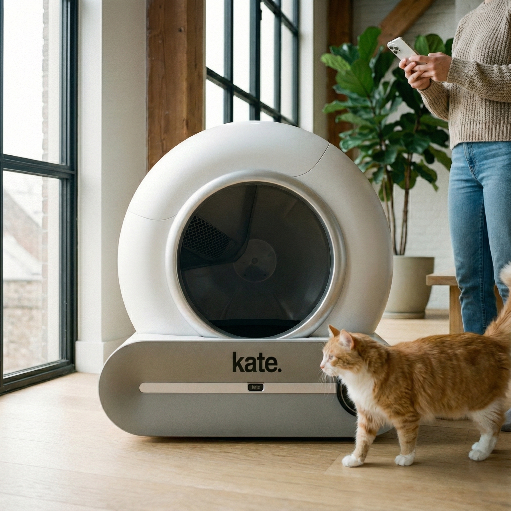 Kate Zelfreinigende Kattenbak